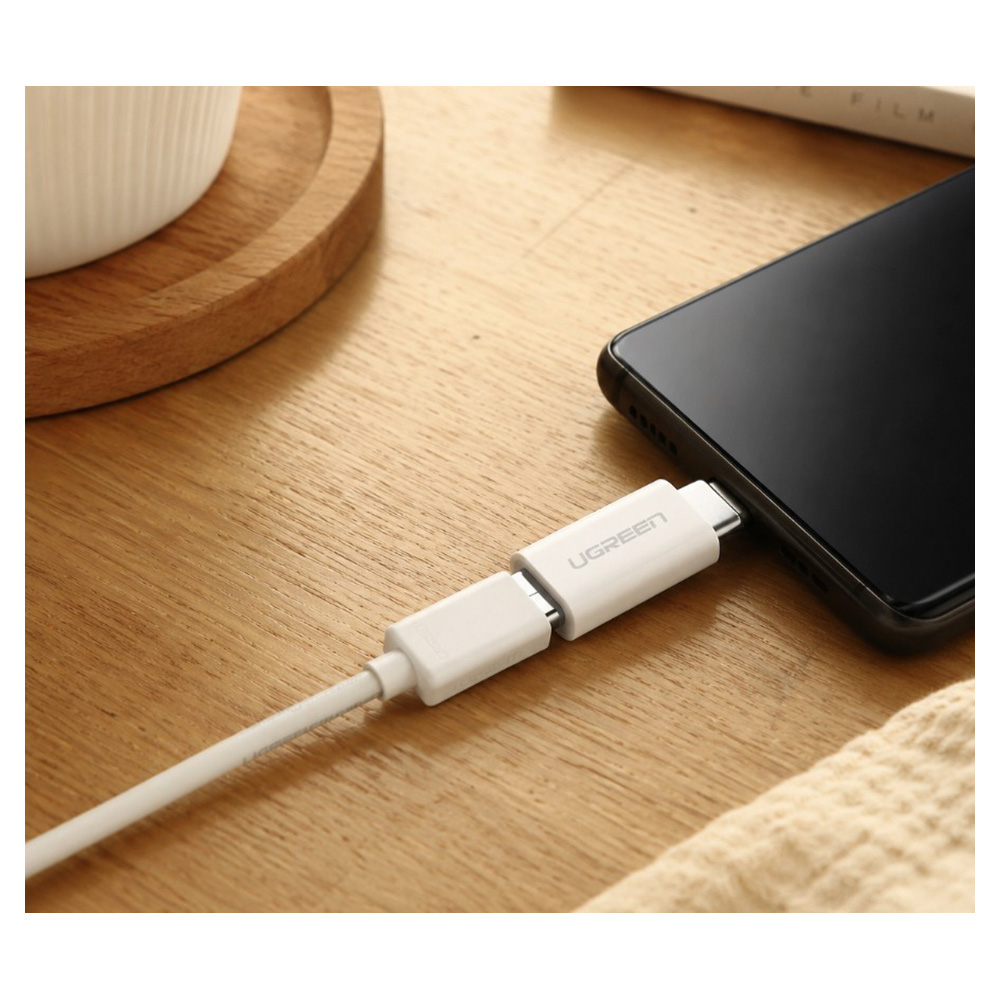 Адаптер Type-C - Micro-USB UGREEN US157 (30154) photo 7