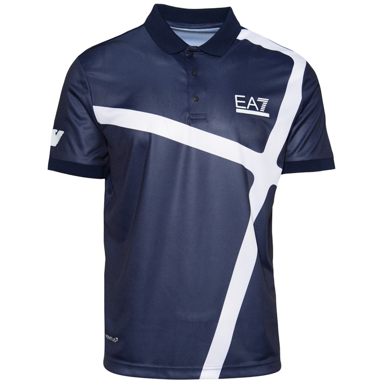 Мужские Поло EA7 EMPORIO ARMANI POLO S Синий photo 3