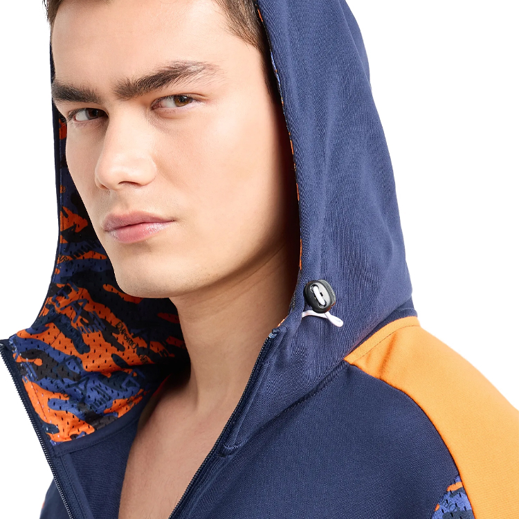 Hanorac pt bărbați EA7 EMPORIO ARMANI FELPA XS Albastru photo 5