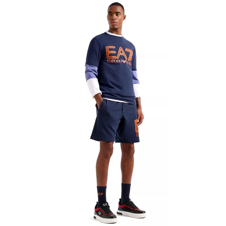 Tricou bărbătesc EA7 EMPORIO ARMANI T-SHIRT XS Albastru photo 2