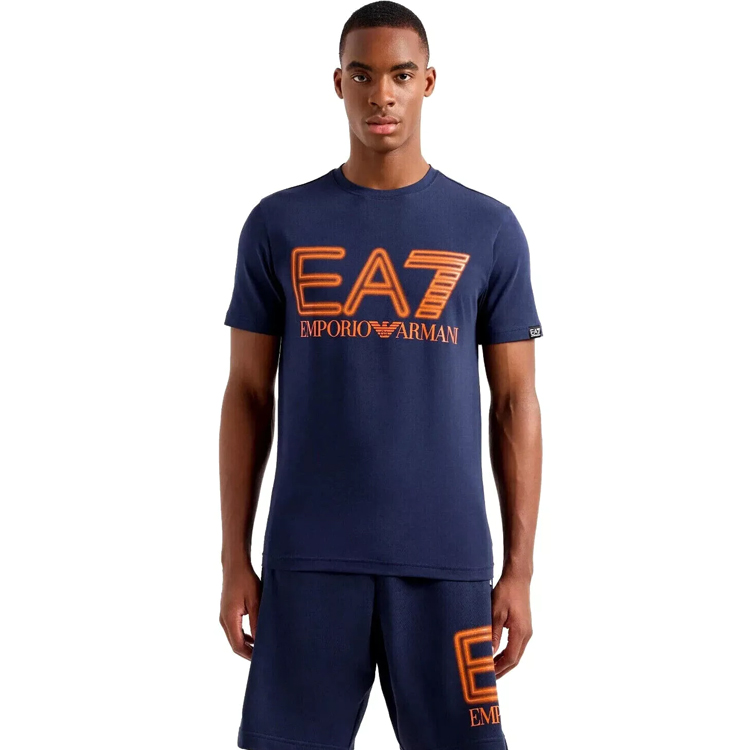 Tricou bărbătesc EA7 EMPORIO ARMANI T-SHIRT XS Albastru photo 3