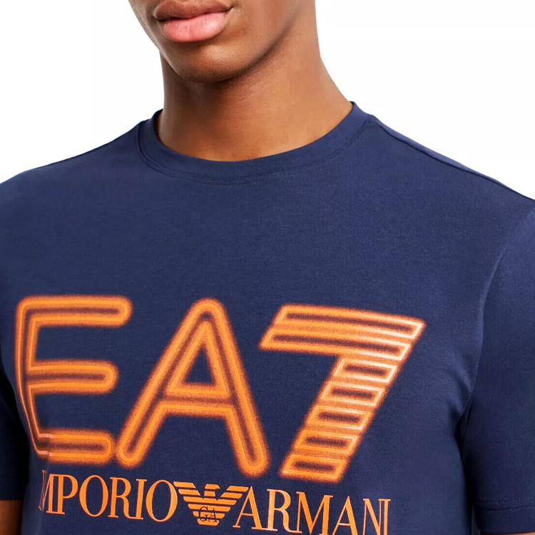 Tricou bărbătesc EA7 EMPORIO ARMANI T-SHIRT XS Albastru photo 5
