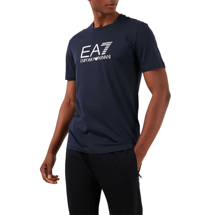 Tricou bărbătesc EA7 EMPORIO ARMANI T-Shirt S Albastru photo 2