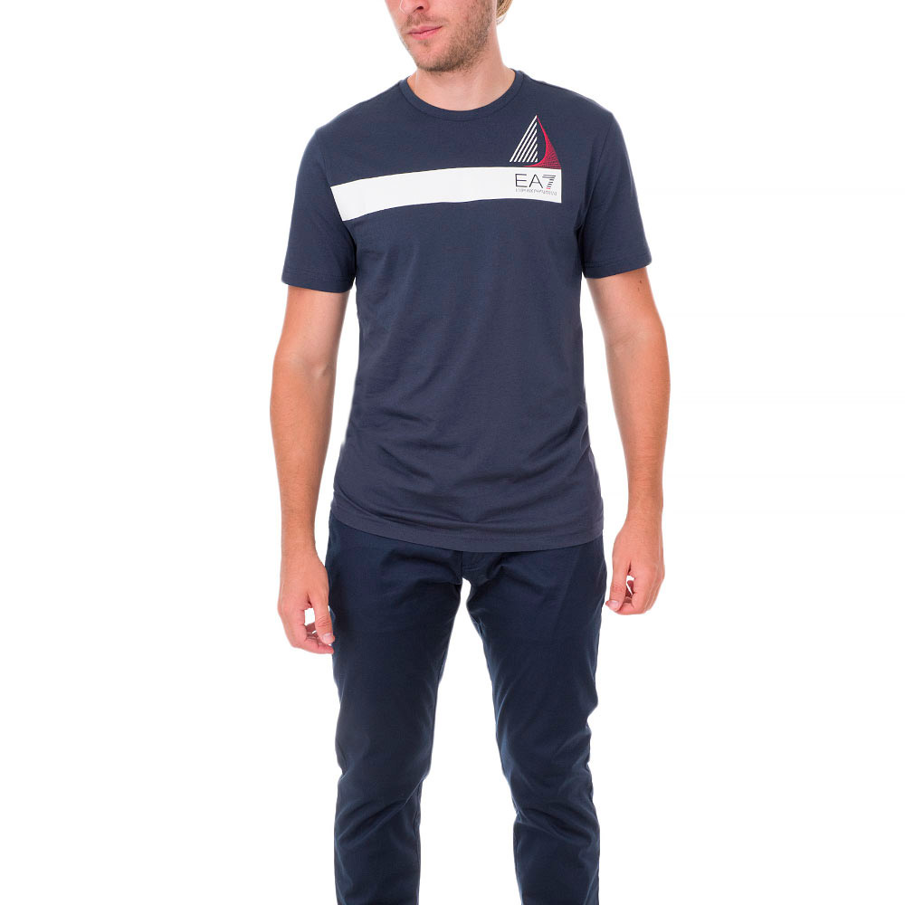 Tricou bărbătesc EA7 EMPORIO ARMANI T-SHIRT XXL Albastru photo 2