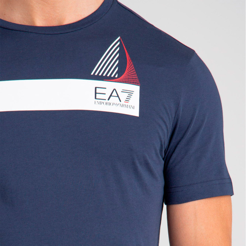 Tricou bărbătesc EA7 EMPORIO ARMANI T-SHIRT XXL Albastru photo 3