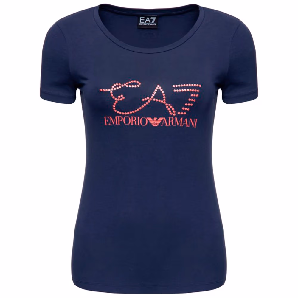 EA7 EMPORIO ARMANI JERSEY T-SHIRT 