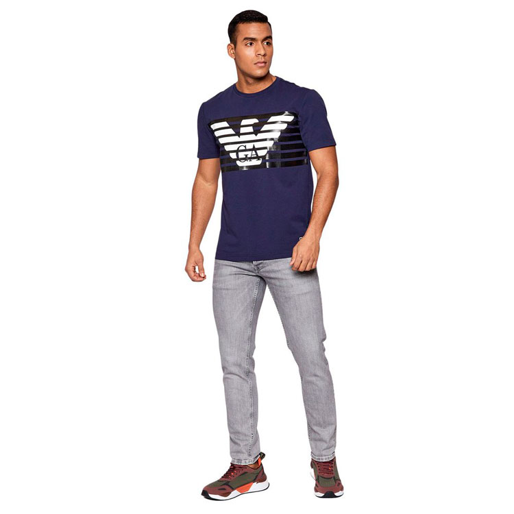 Tricou bărbătesc EA7 EMPORIO ARMANI T-SHIRT EA7 S Albastru photo 2