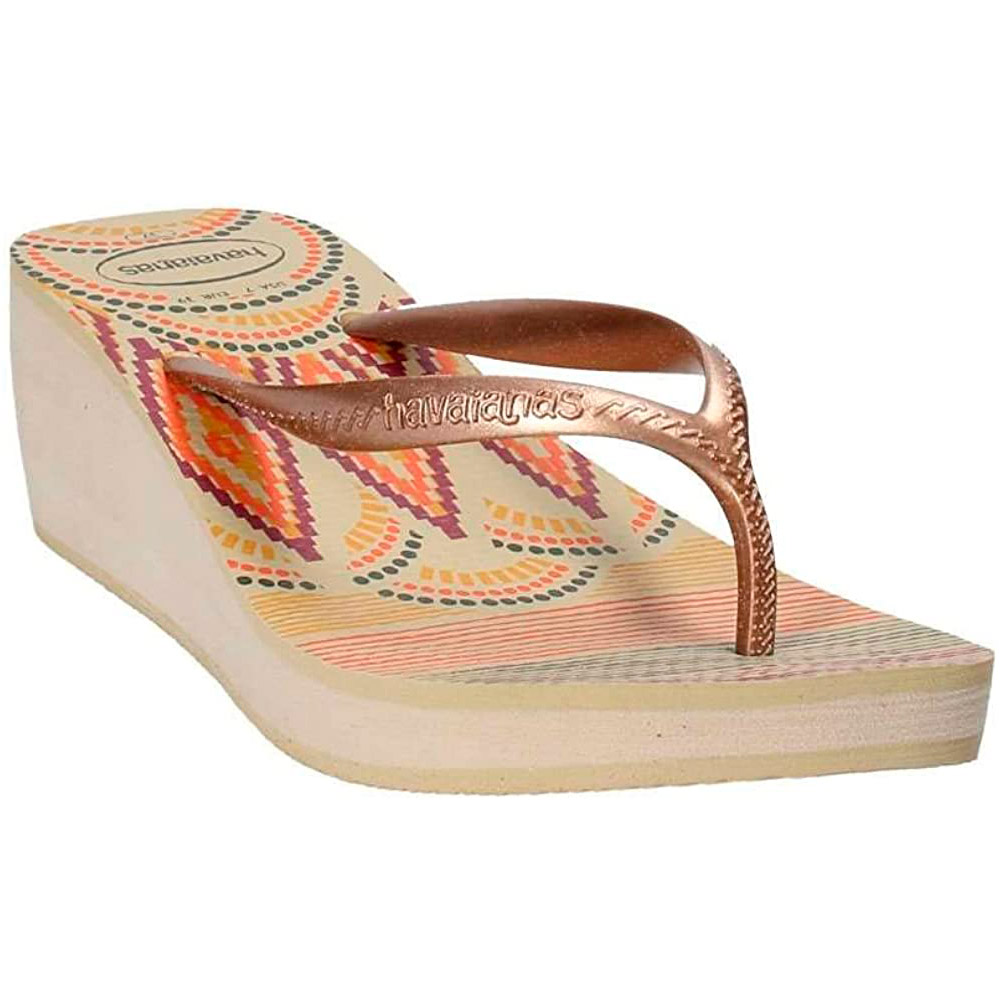 Slapi Havaianas HIGH FASHION PRINT pt Femei / 35 / Grafit photo 4