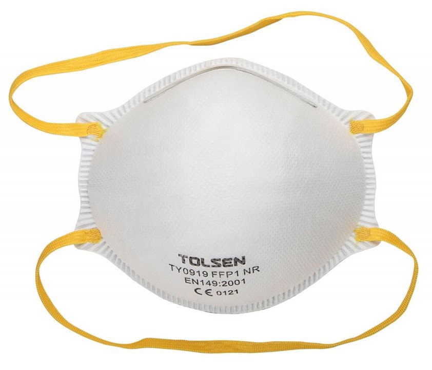 Masca antipraf FFP1 (respirator) 3buc Industrial Tolsen photo 1
