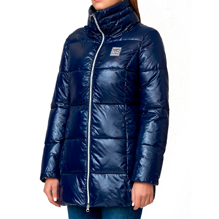 Куртка EA7 EMPORIO ARMANI CABAN XS Синий Женский photo 3