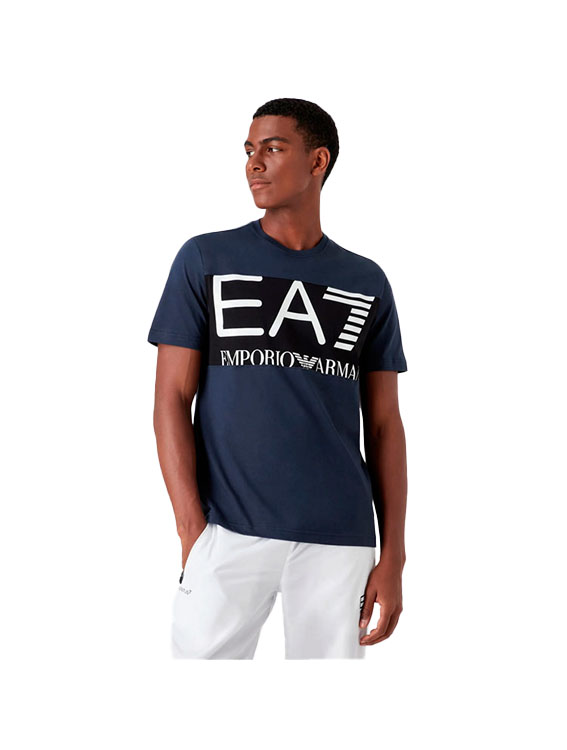 Tricou bărbătesc EA7 EMPORIO ARMANI T-SHIRT M S Albastru photo 3