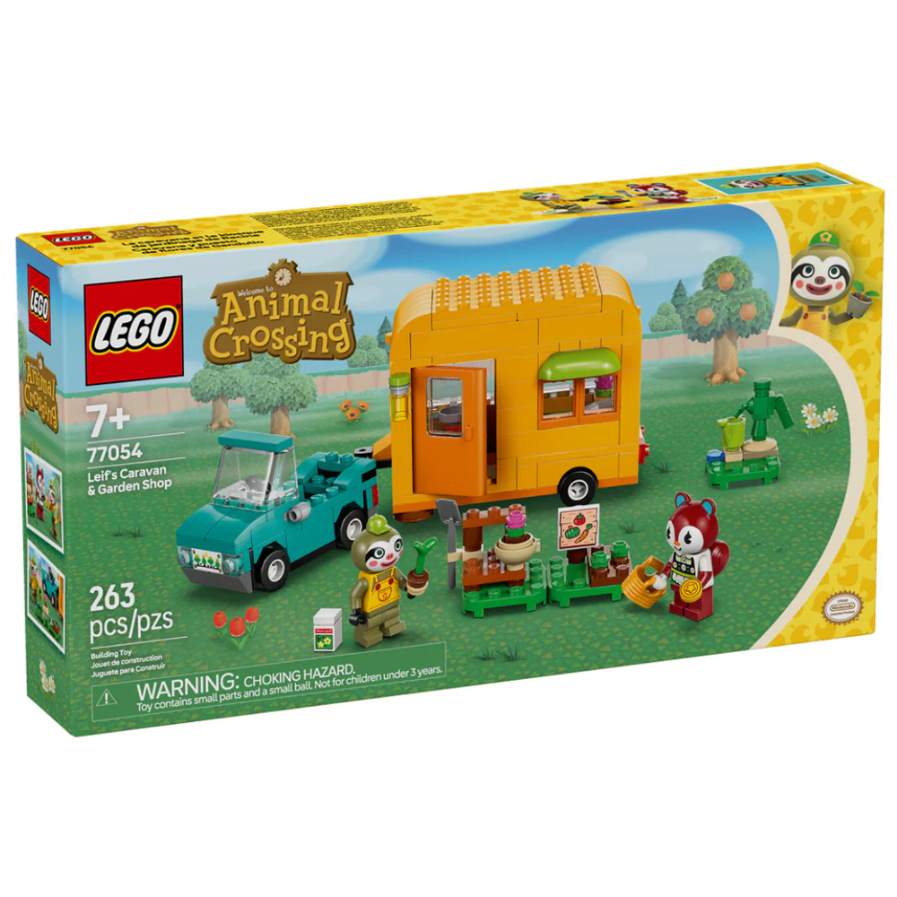 Constructor Lego Animal Crossing Leif's Caravan & Garden Shop 77054 de la 7+ ani photo 1