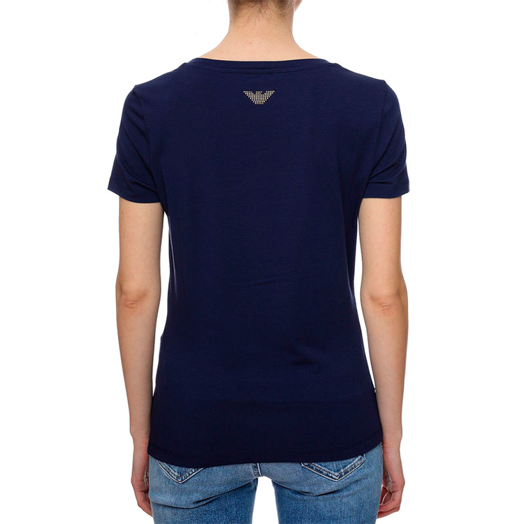 Tricou EA7 EMPORIO ARMANI T-SHIRT XS Albastru Femei photo 3