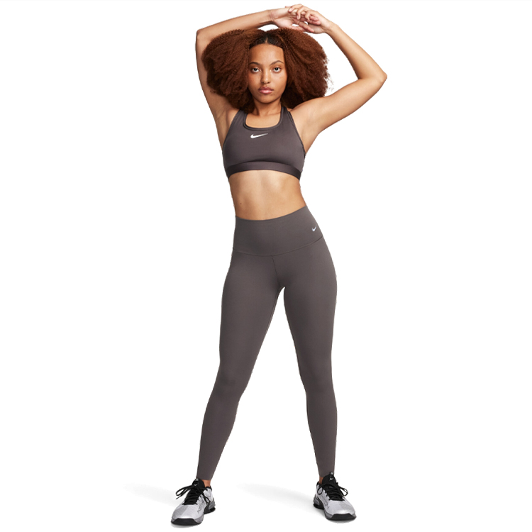 Спортивное бра Nike W NK SWSH MED SPT BRA / Женский / S / Серый photo 2