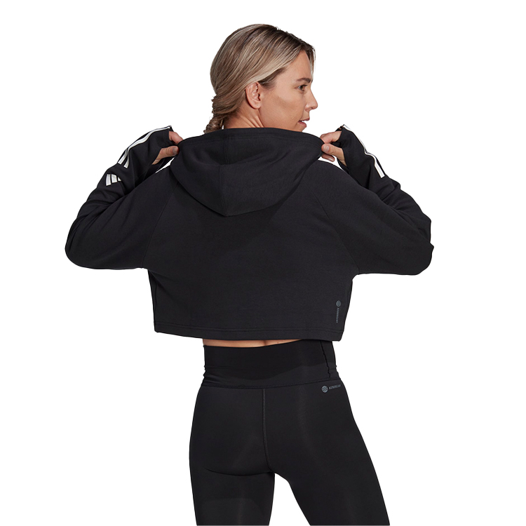 Толстовка Adidas W TR-ES COT HD / Женский / L / Черный photo 2