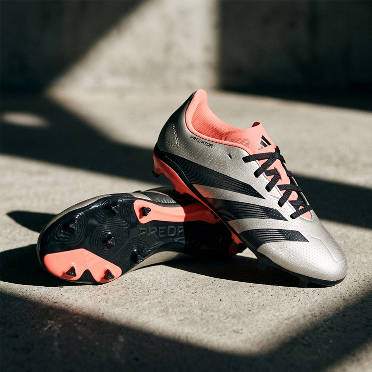Ghete pentu fotbal Adidas PREDATOR LEAGUE FG J pt Barbati / 31 / Gri photo 4