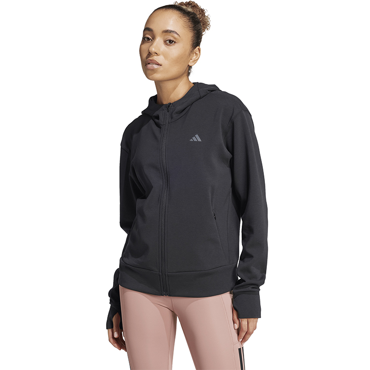 Толстовка Adidas D4T FZ HOODIE S Черный Женский photo 1