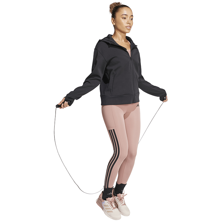 Толстовка Adidas D4T FZ HOODIE S Черный Женский photo 3