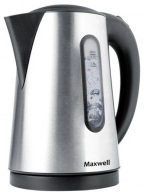 Чайник электрический Maxwell MW1054, 1.7 л, 2200 Вт, Серый