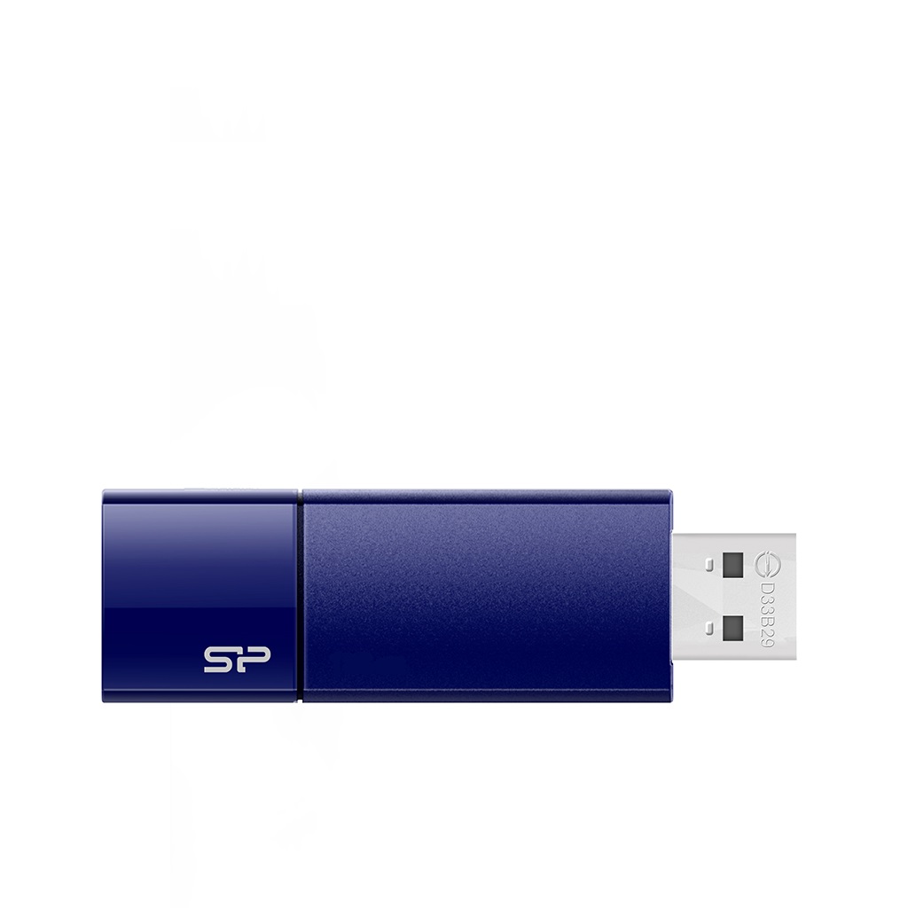 64GB USB3.0 Silicon Power Blaze B05 Blue, Intelligent design of retractable USB connector (Read 45 MByte/s, Write 20 MByte/s) photo 2