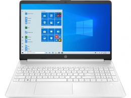 HP Laptop 15s White + Win 11 Home, 15.6" FHD 220 nits (AMD Ryzen 3 3250U 2xCore, 2.6-3.5 GHz, 4GB (1x4) DDR4 RAM, 512GB PCIe NVMe SSD, AMD Radeon Graphics, no ODD, CR, WiFi5-AC/BT5, Type-C, 3cell, 720p HD Webcam, English KB Layout, Win11H, 1.69kg) thumbnav 1