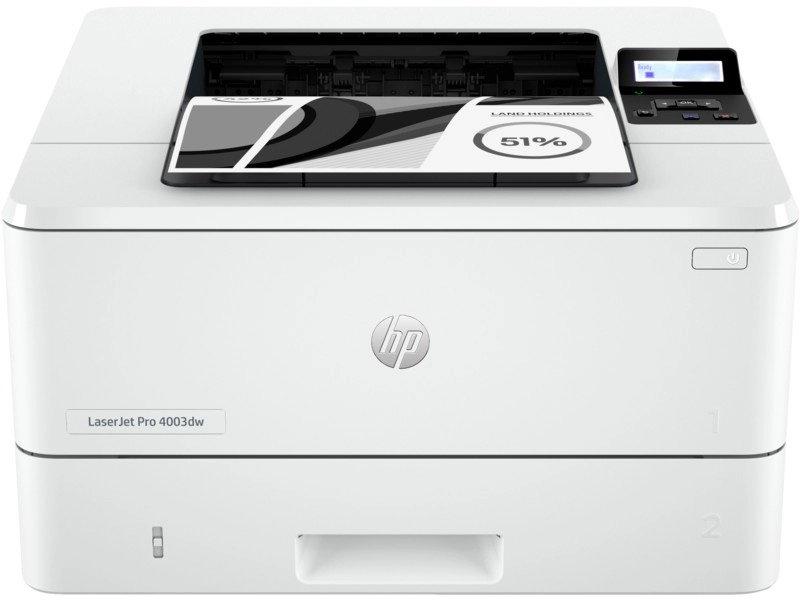 Printer HP LaserJet Pro M4003dw, White,  A4, Duplex, up to 40 ppm, 1200 dpi,  256MB,  Up to 80000 pages/month, USB 2.0, WiFi Direct, Ethernet 10/100, PCL 5e, PCL 6,  PDF, URF, PWG Raster, HP ePrint, (HP 151 W1510A/X 3050/9700p).