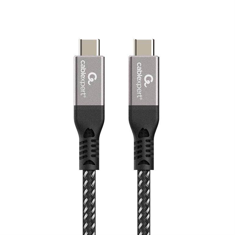 Gembird Premium USB4 Type-C charging and data cable, 40 Gbps, 240 W, 1.5 m photo 1