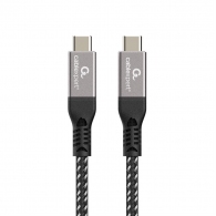 Gembird Premium USB4 Type-C charging and data cable, 40 Gbps, 240 W, 1.5 m thumbnav 1