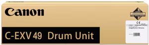 Drum Unit Canon C-EXV49 Black & Color, 75 000 pages A4 at 5% for iR33xx, 35xx Series