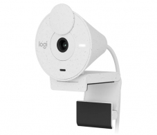 Веб-камера Logitech Brio 300 / 1080p / auto light correction / noise-reducing mic / USB-C / White thumbnav 1