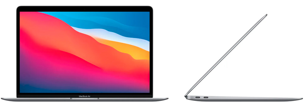 Ноутбук Apple Ультрабук MacBook Air 13 2020 Space Gray 13.3” / 8 ГБ / 256 ГБ / M1 / 7C / Space Gray photo 6