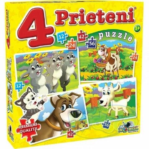 Noriel NOR2488 Noriel Puzzle-4 Prieteni Mari(12,24,42,56) photo 1