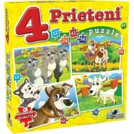 Noriel NOR2488 Noriel Puzzle-4 Prieteni Mari(12,24,42,56) thumbnav 1