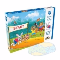 Noriel NOR5298 Puzzle Povesti - Iepurele Si Broasca Testoasa