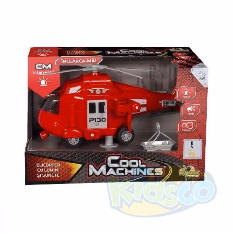 Noriel INT1363 Cool Machines - Elicopter Cu Lum. Si Sun. 