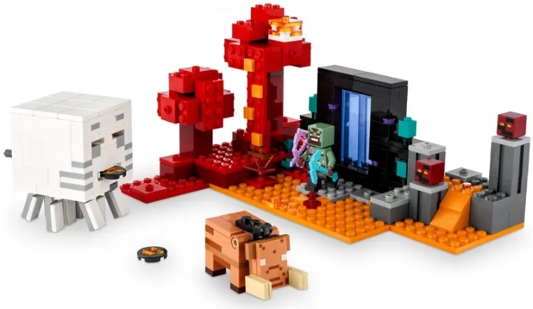 Конструктор Lego Minecraft The Nether Portal Ambush 21255  от 8+ лет photo 2