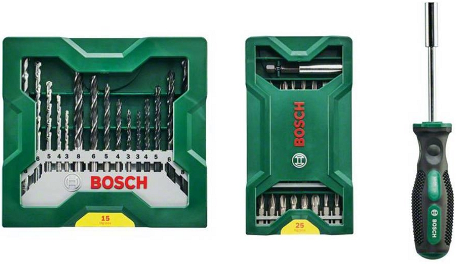 Набор инструментов Bosch Mini X-Line 40, 2607017655 photo 1