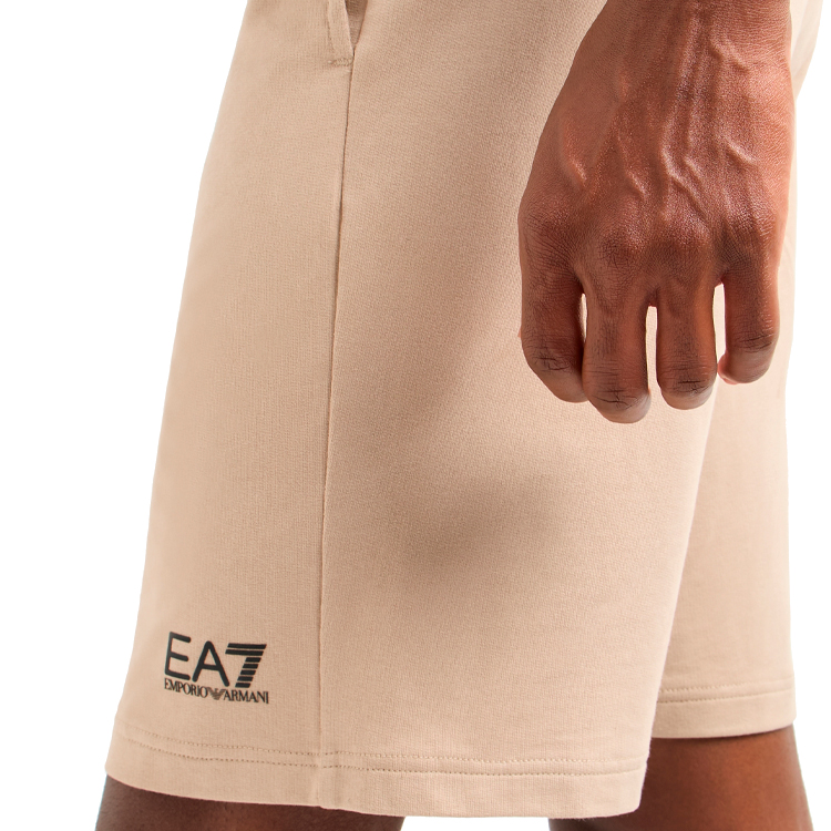Шорты мужские EA7 EMPORIO ARMANI TRAIN CORE ID M SHORTS COFT CC S Бежевый photo 4