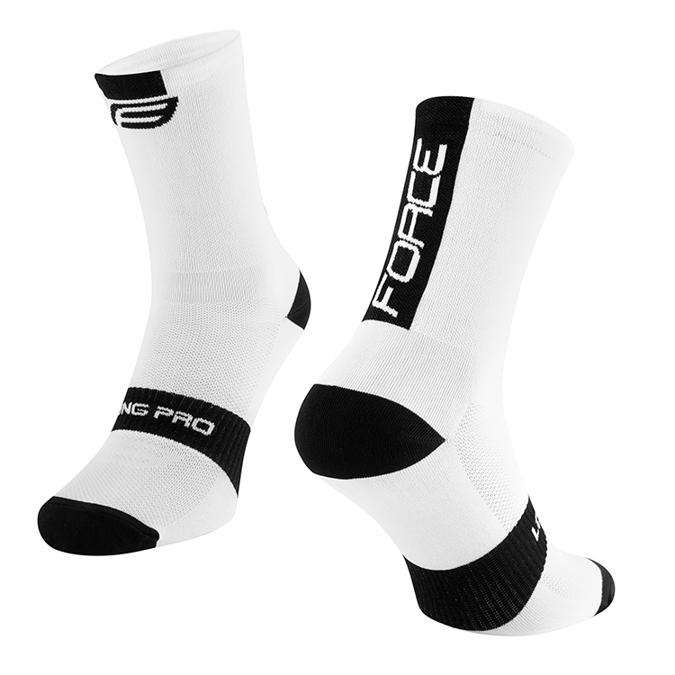 Носки Унисекс Force LONG PRO 36-41 Белый/Черный photo 3