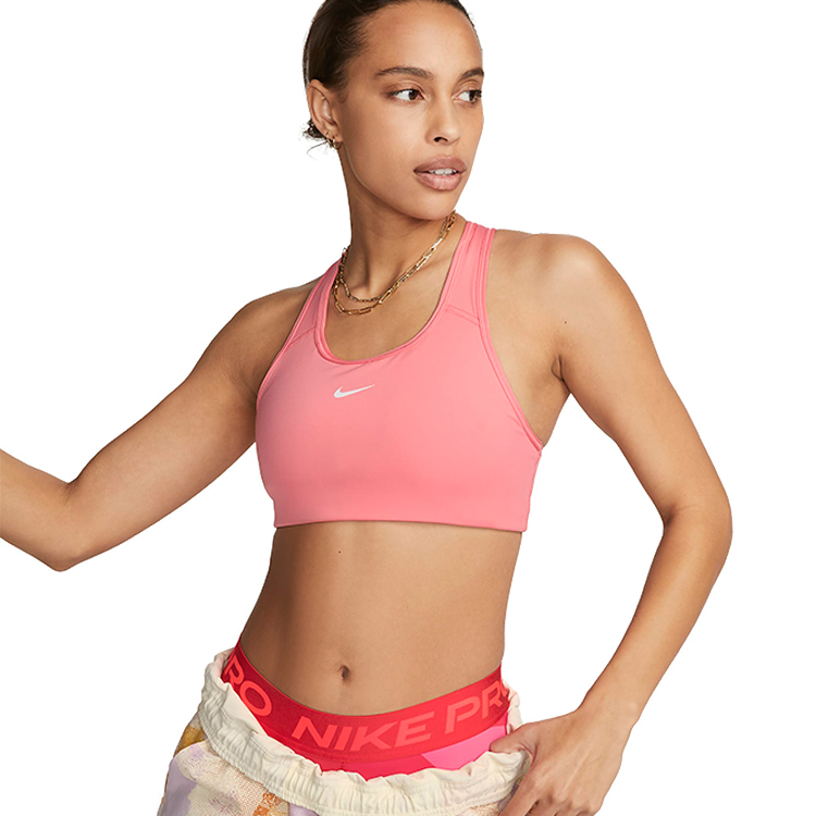 Спортивное бра Nike SWOOSH BRA PAD / Женский / S / Розовый photo 2