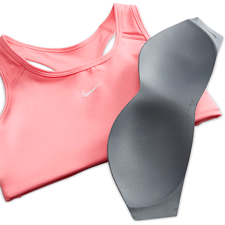 Спортивное бра Nike SWOOSH BRA PAD / Женский / S / Розовый photo 3