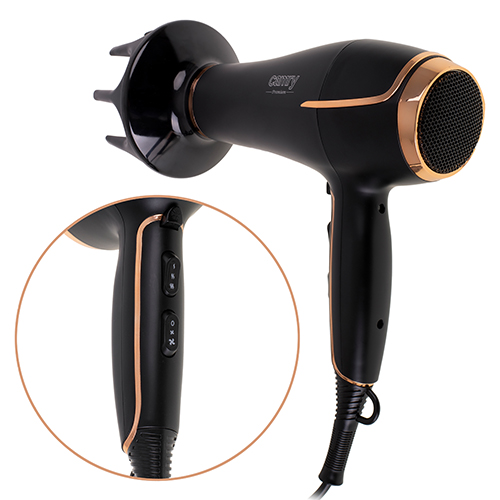 Uscator de par Camry CR2255 2200W Negru photo 3