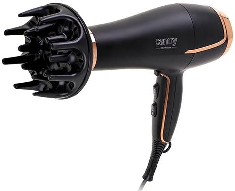 Uscator de par Camry CR2255 2200W Negru photo 5