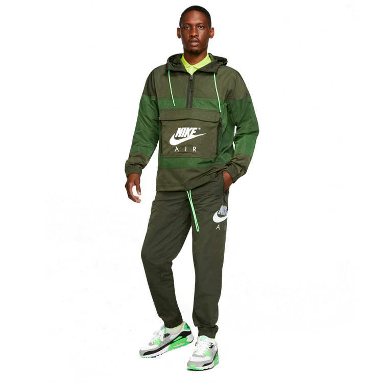Pantaloni Nike M NSW AIR WVN PANT  L Verde Barbati photo 3