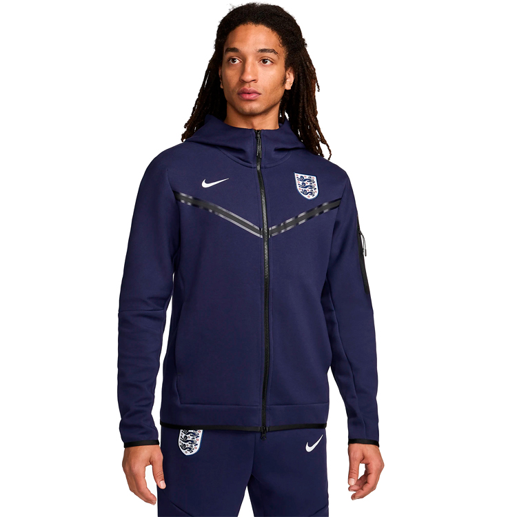 Hanorac pt bărbați Nike ENT M NK NSW TCH FLC HOODIE FZ WR M Albastru photo 2