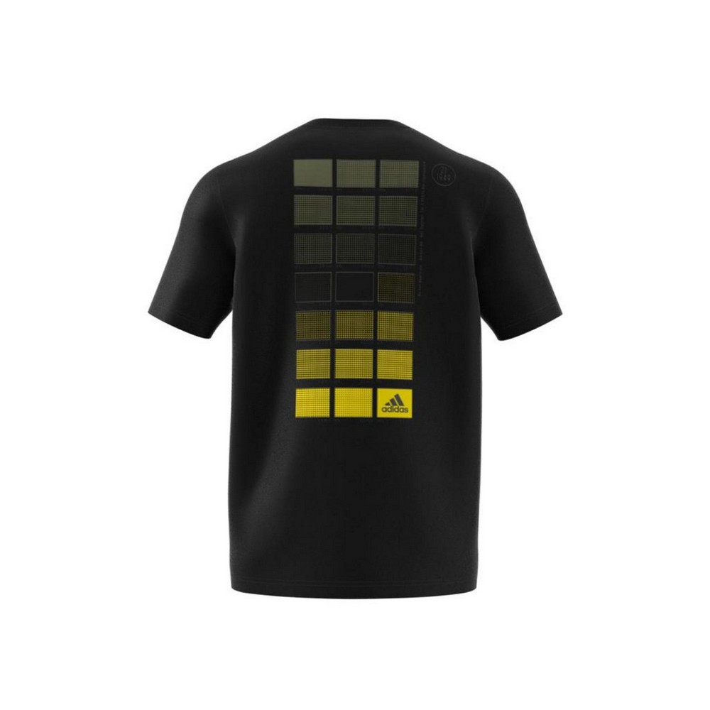 Футболка мужская Adidas TECH GRADE T M S Черный photo 2