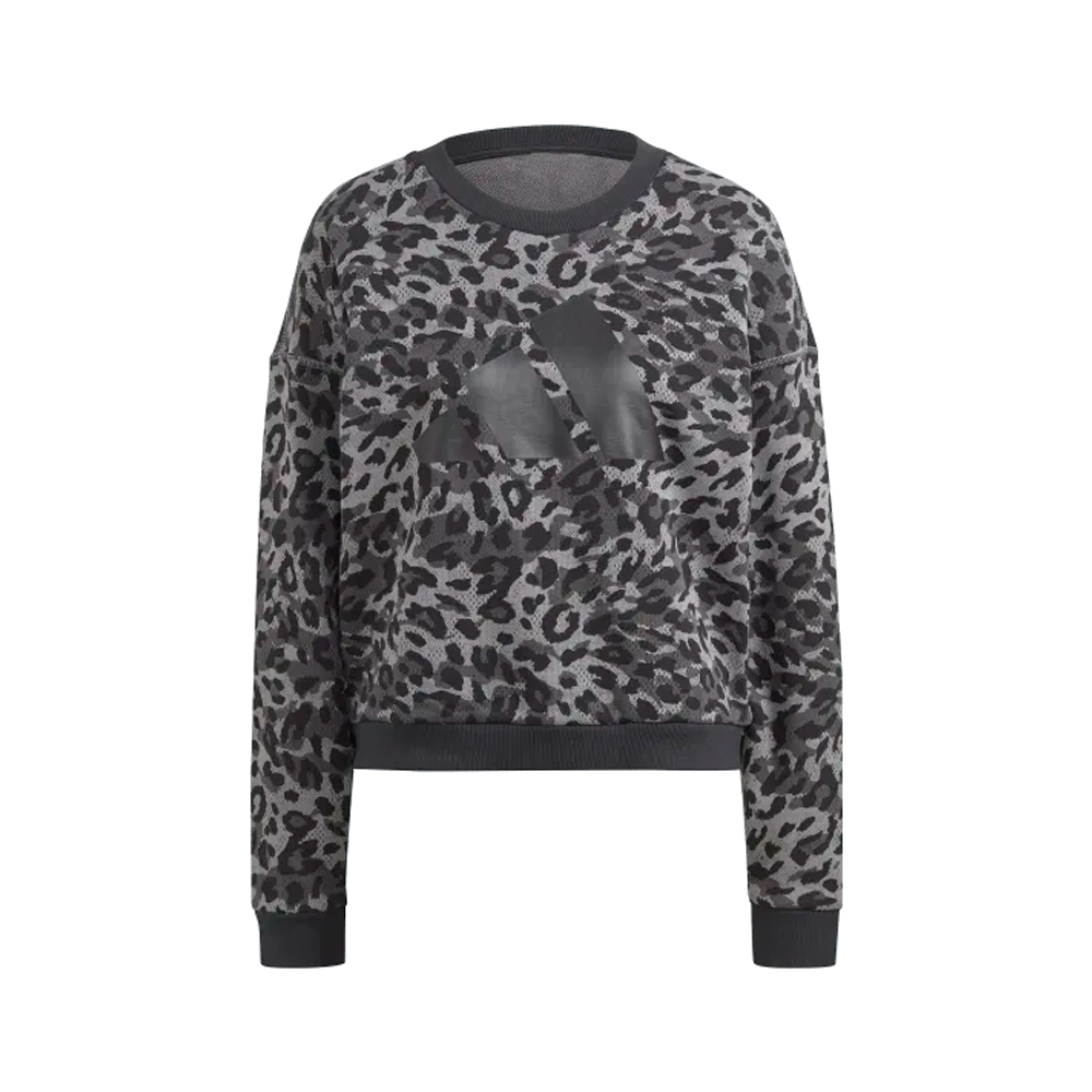 Jacheta Adidas W AOP CREW 2XS Negru Femei photo 1