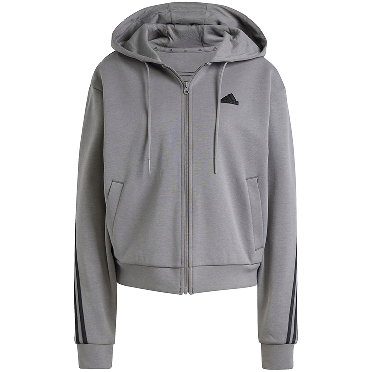 Hanorac Adidas W FI 3S FZ HD XXS Gri Femei photo 4