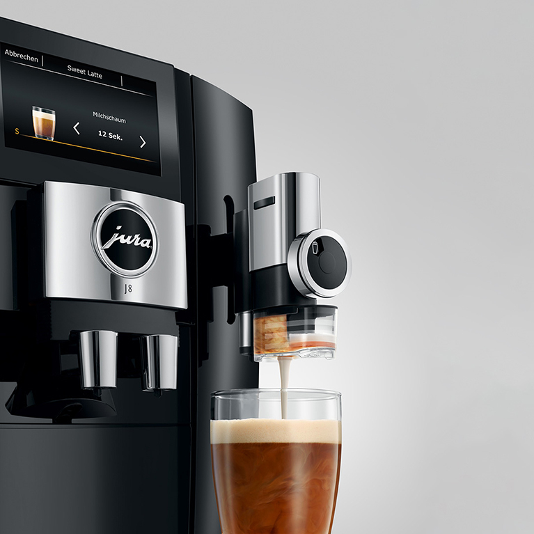 Aparat de cafea Espresso JURA J8 Twin Piano Black, 15561 / 15 bar / Espresso photo 6