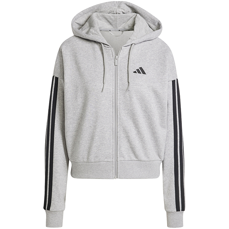 Hanorac Adidas W 3S FT FZ HD XXS Gri Femei photo 7